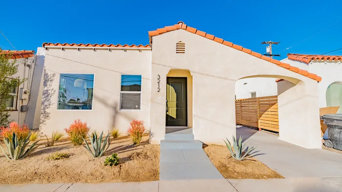 Renovated 1920s Spanish bungalow in Normal Heights, San Diego, rewired by J.I.C. Electric