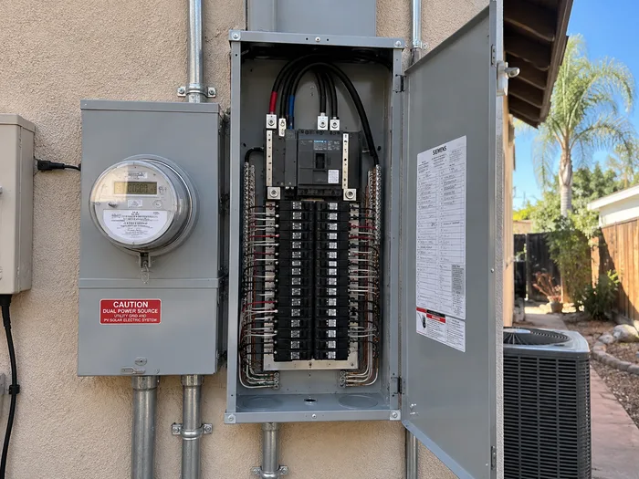 Electrical service panel upgraded on a property by JIC Electric